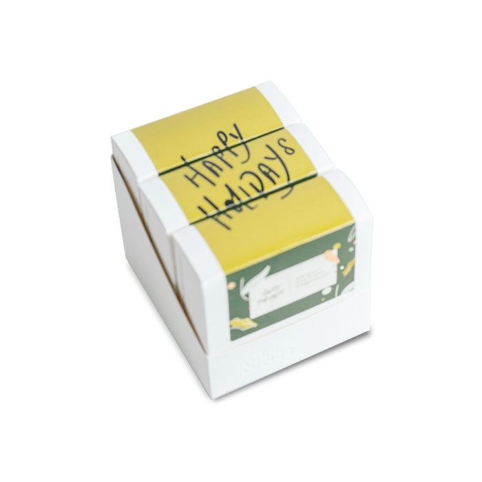 happy holidays gift set | 3 flavours