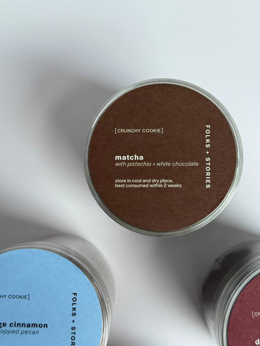 box of 4 bottled cookies