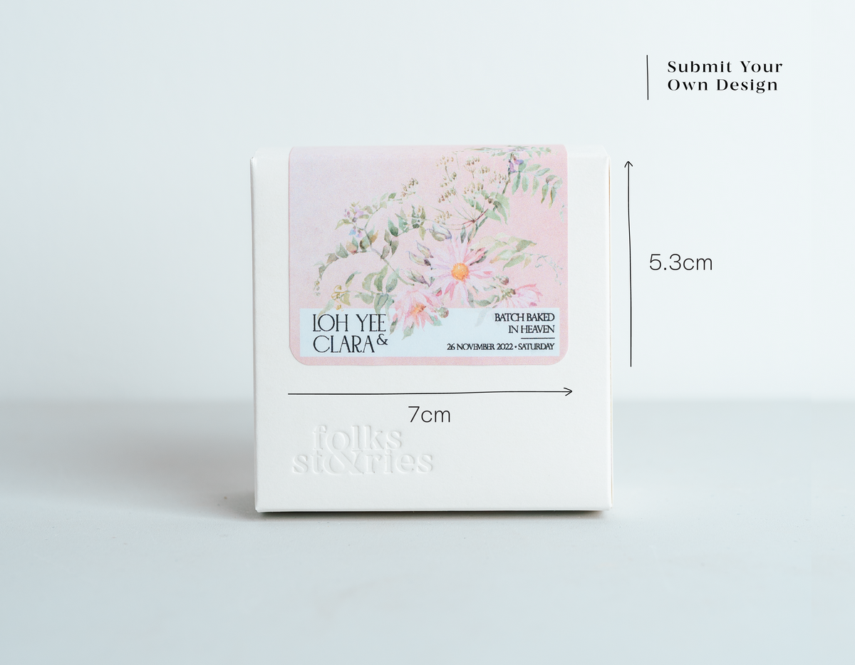 Customised Label Test Print – Folks and Stories