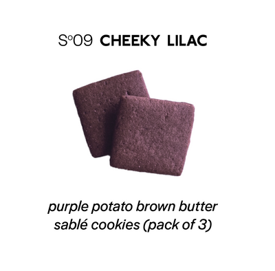 S°09 cheeky lilac (sablé cookies)