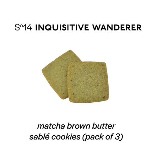 S°14 inquisitive wanderer (sablé cookies)