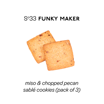 S°33 funky maker (sablé cookies)