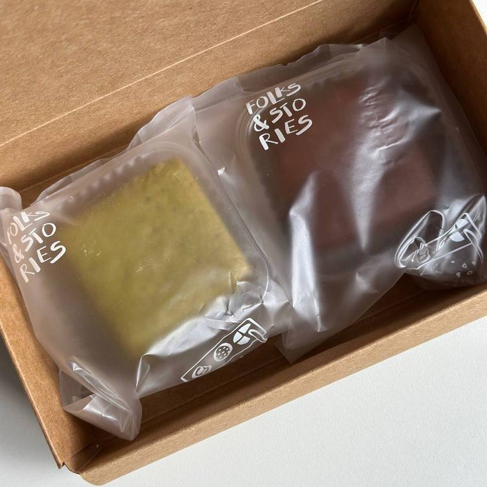 2 piece soft baked/sablé box